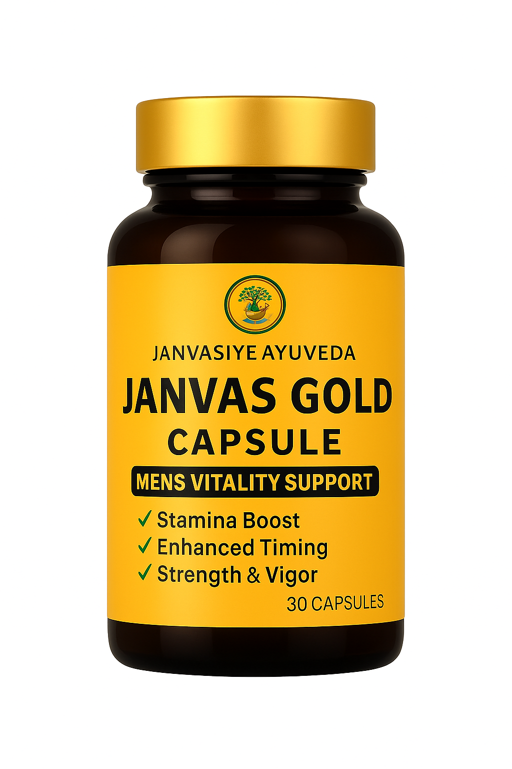 Janvas Gold Ayurvedic Vitality Capsules for Men
– Boost Stamina, Strength & Timing
30 Capsules

Highlights (Bullet Points):
✔ Stamina Boost
✔ Enhanced Timing
✔ Strength & Vigor